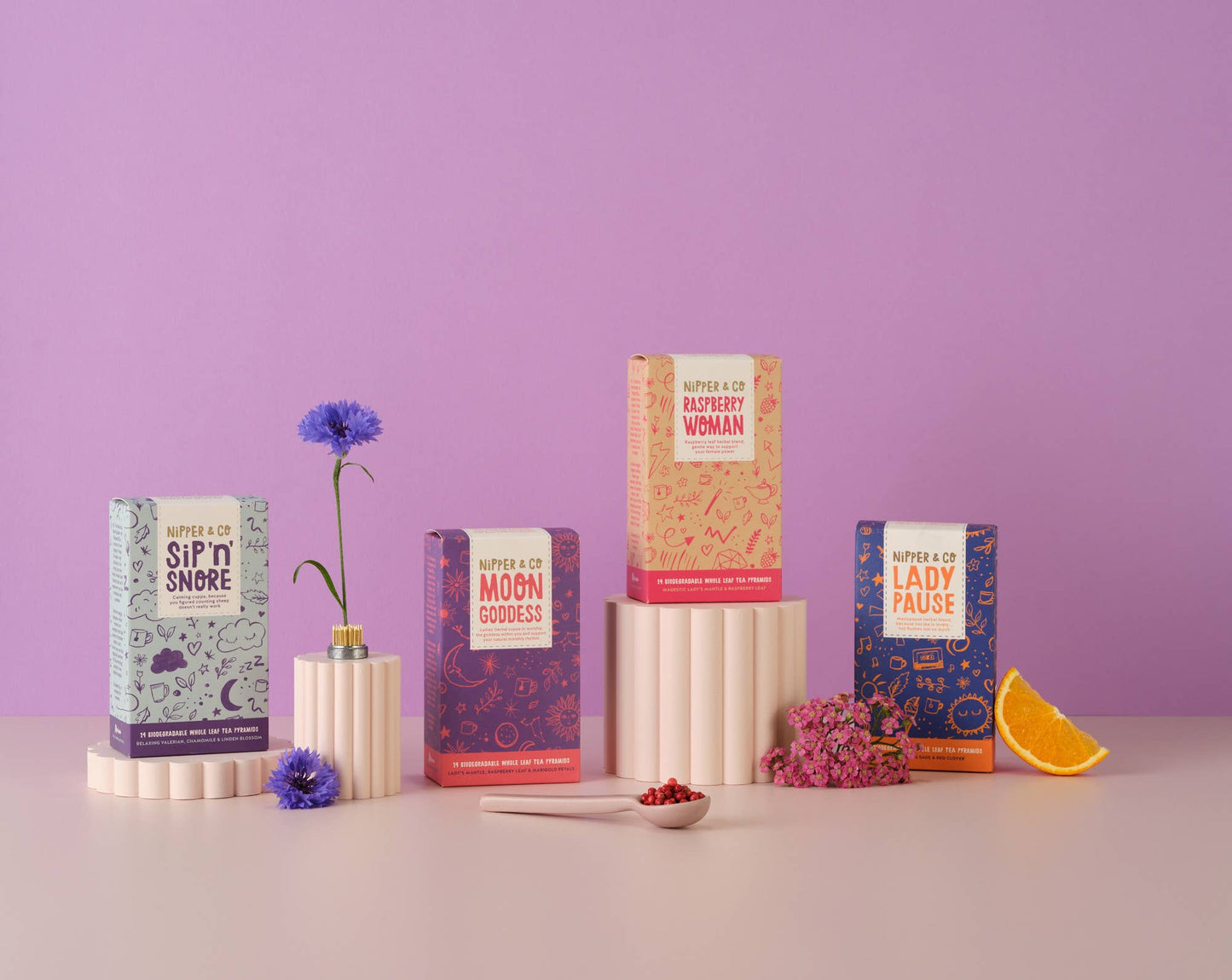 Moon Goddess, Woman's Rhythm Herbal Tea (nipper & co)