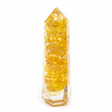 Crystal - Citrine Orgone Obelisk