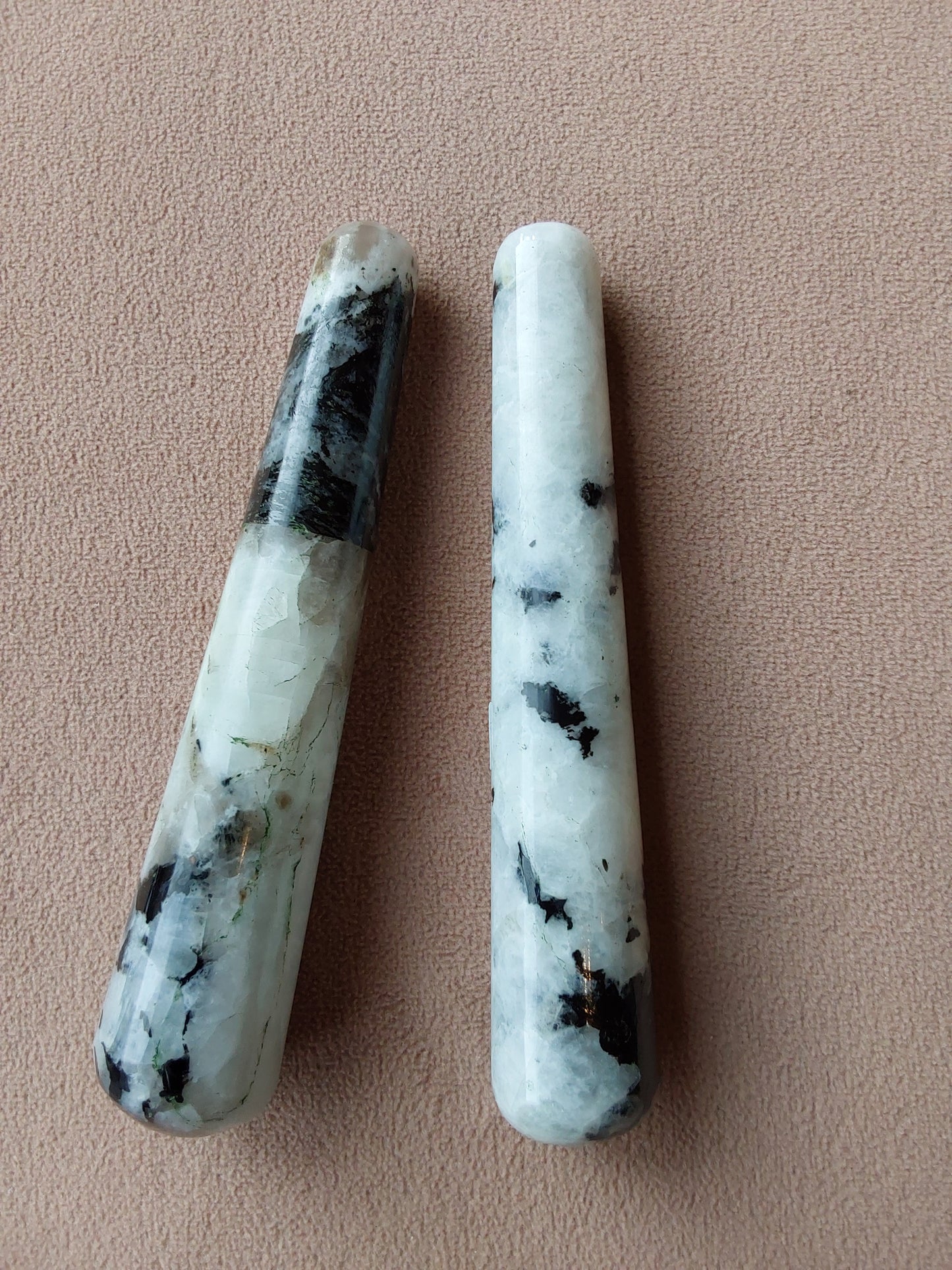 Crystal - Rainbow Moonstone Wand