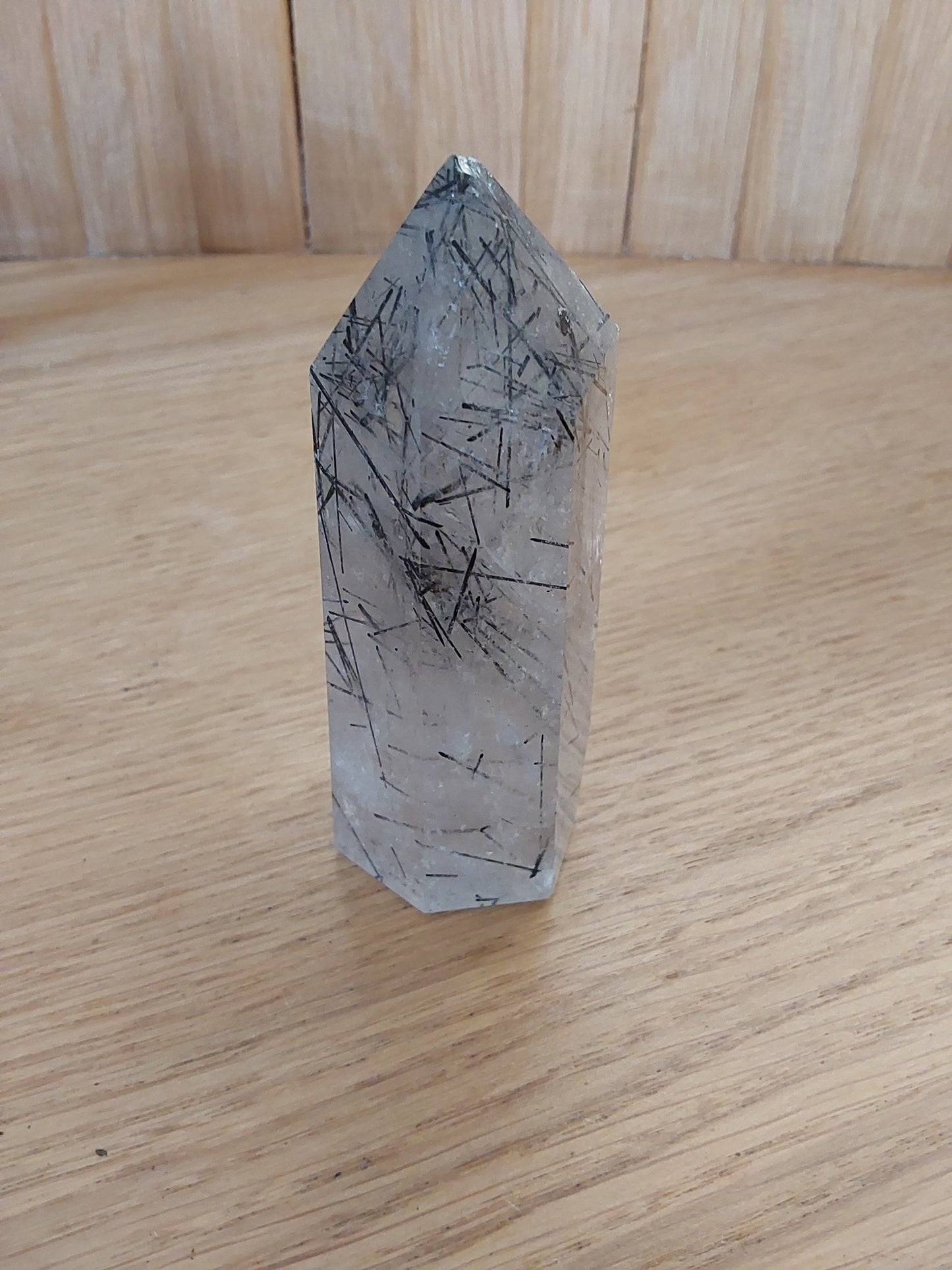 Crystal - Tourmalinated Quartz