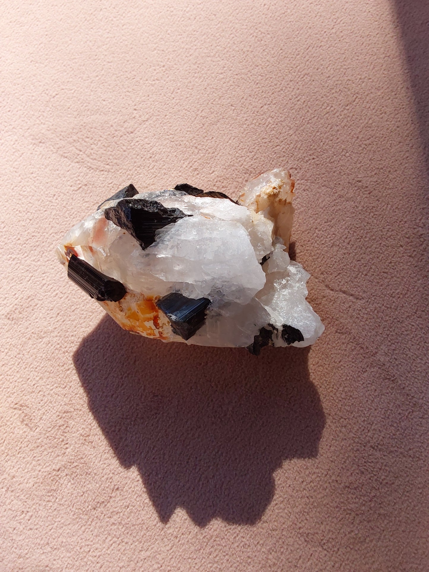Crystal - Tourmaline & Quartz