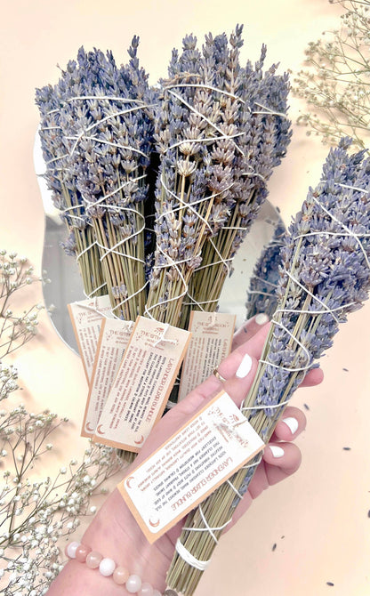 LAVENDER ELIXIR Bundle - Botanical Smoke Cleanser - Smudge