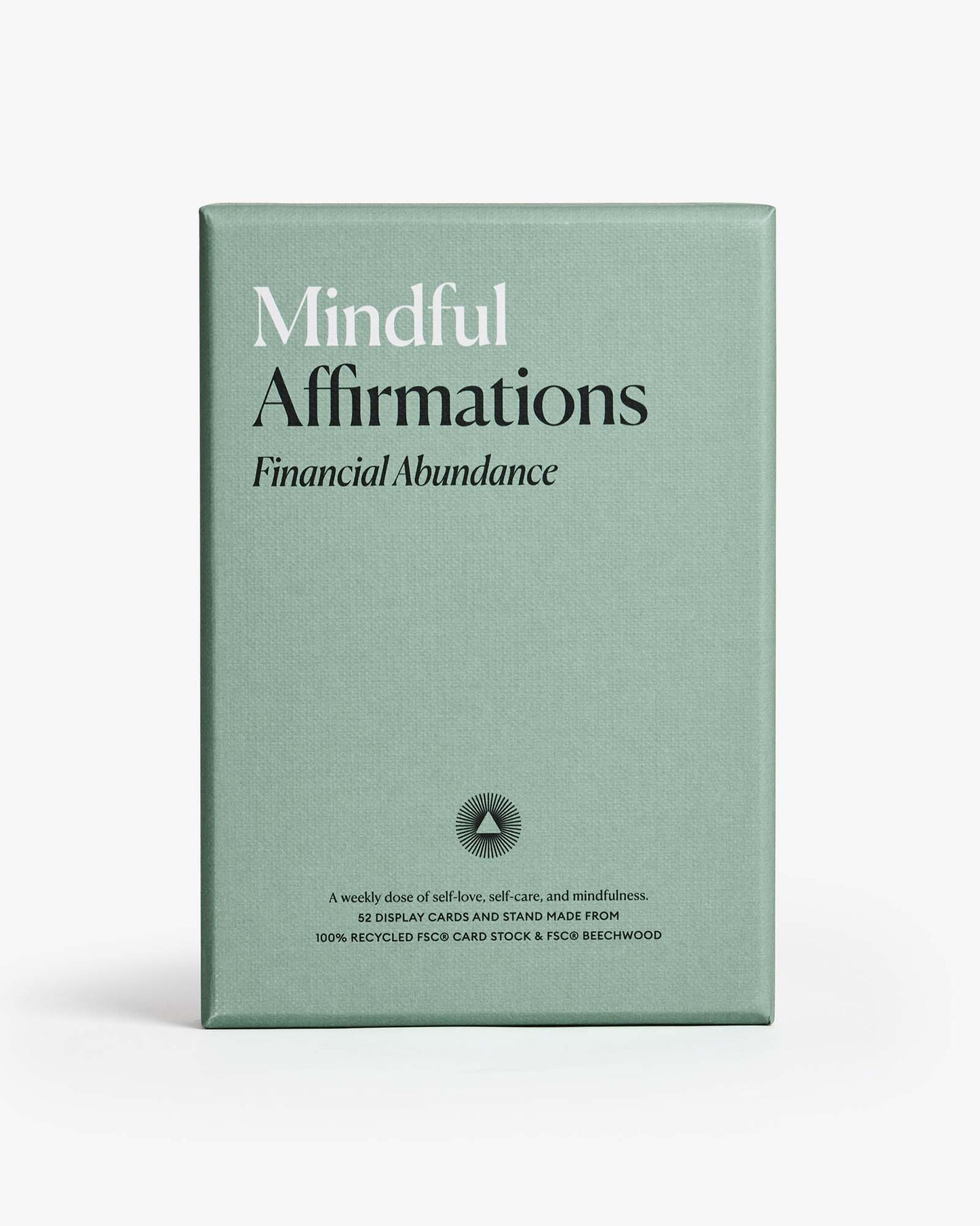 Mindful Affirmations for Financial Abundance, Display Cards