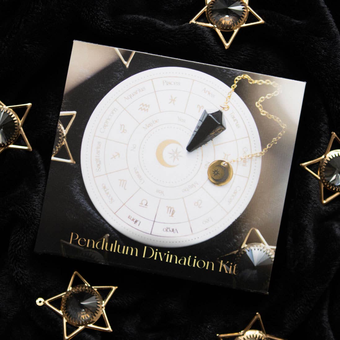 Astrology Wheel Zodiac Pendulum Divination Kit