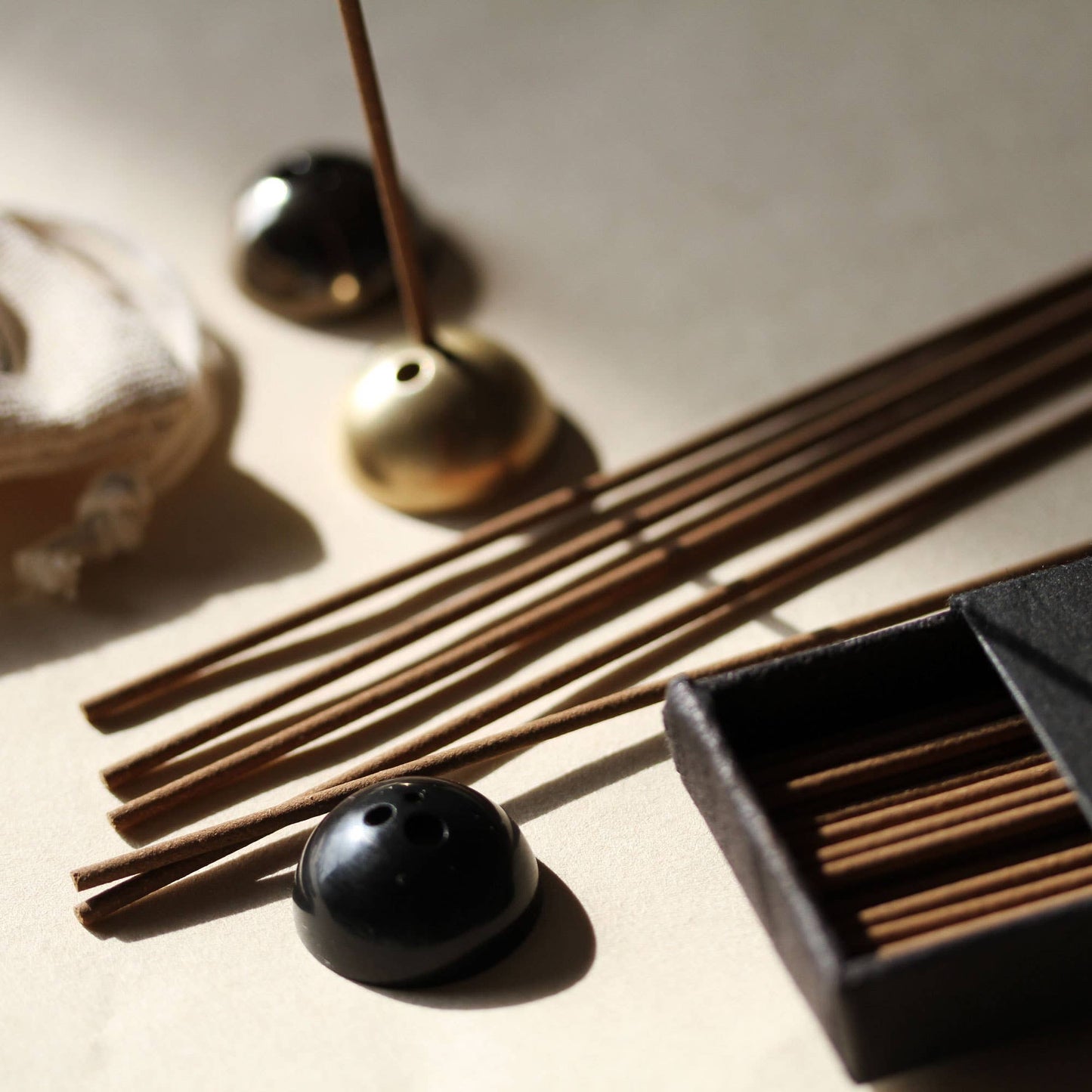 Gold Dome incense holder