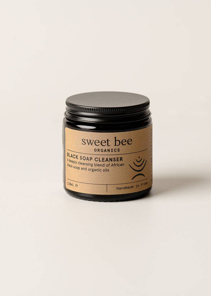 Sacred Skin- African Black Soap Cleanser Sweet bee