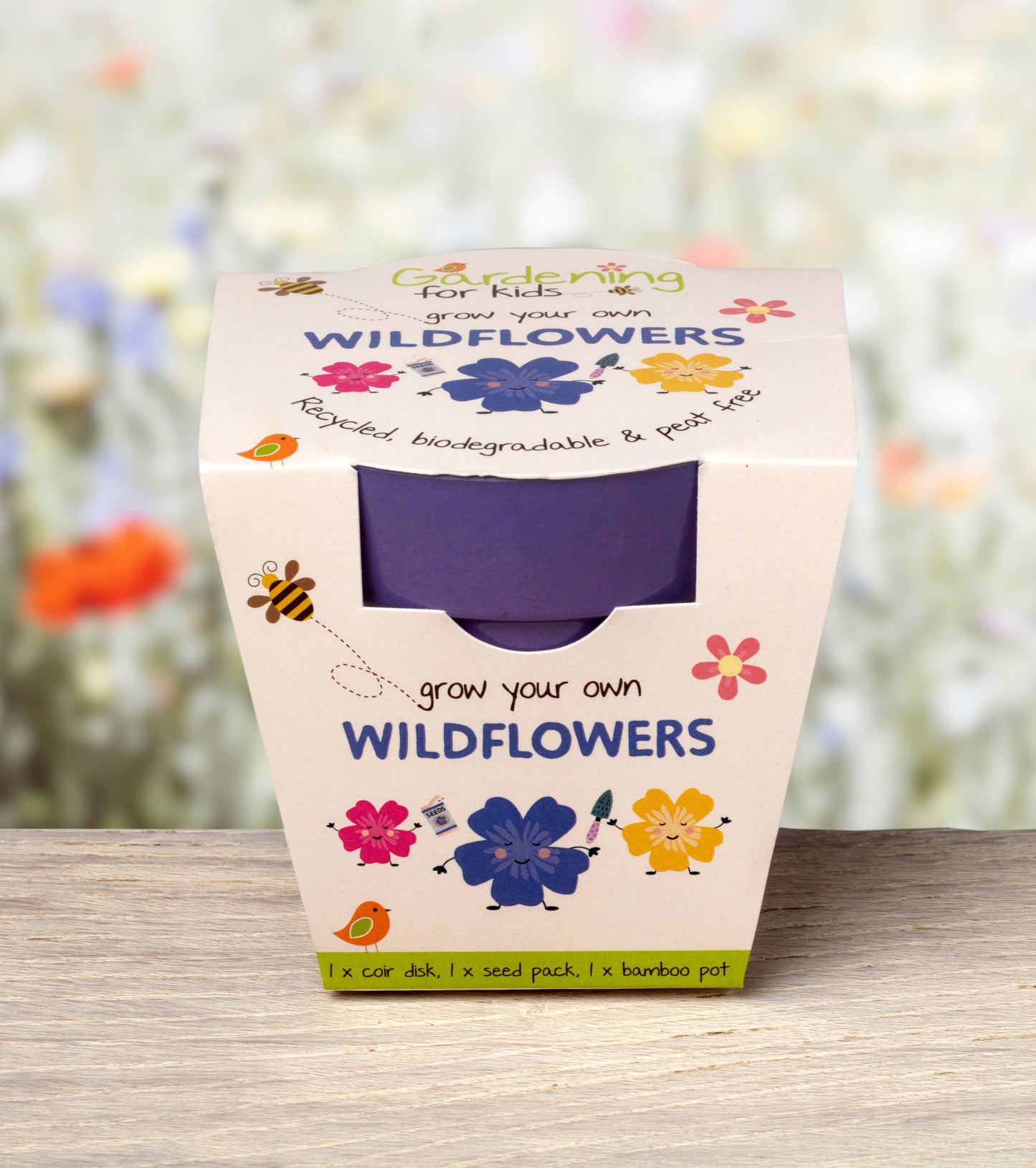 Children's Grow Your Own Wildflowers Growing Kit