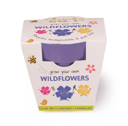 Children's Grow Your Own Wildflowers Growing Kit