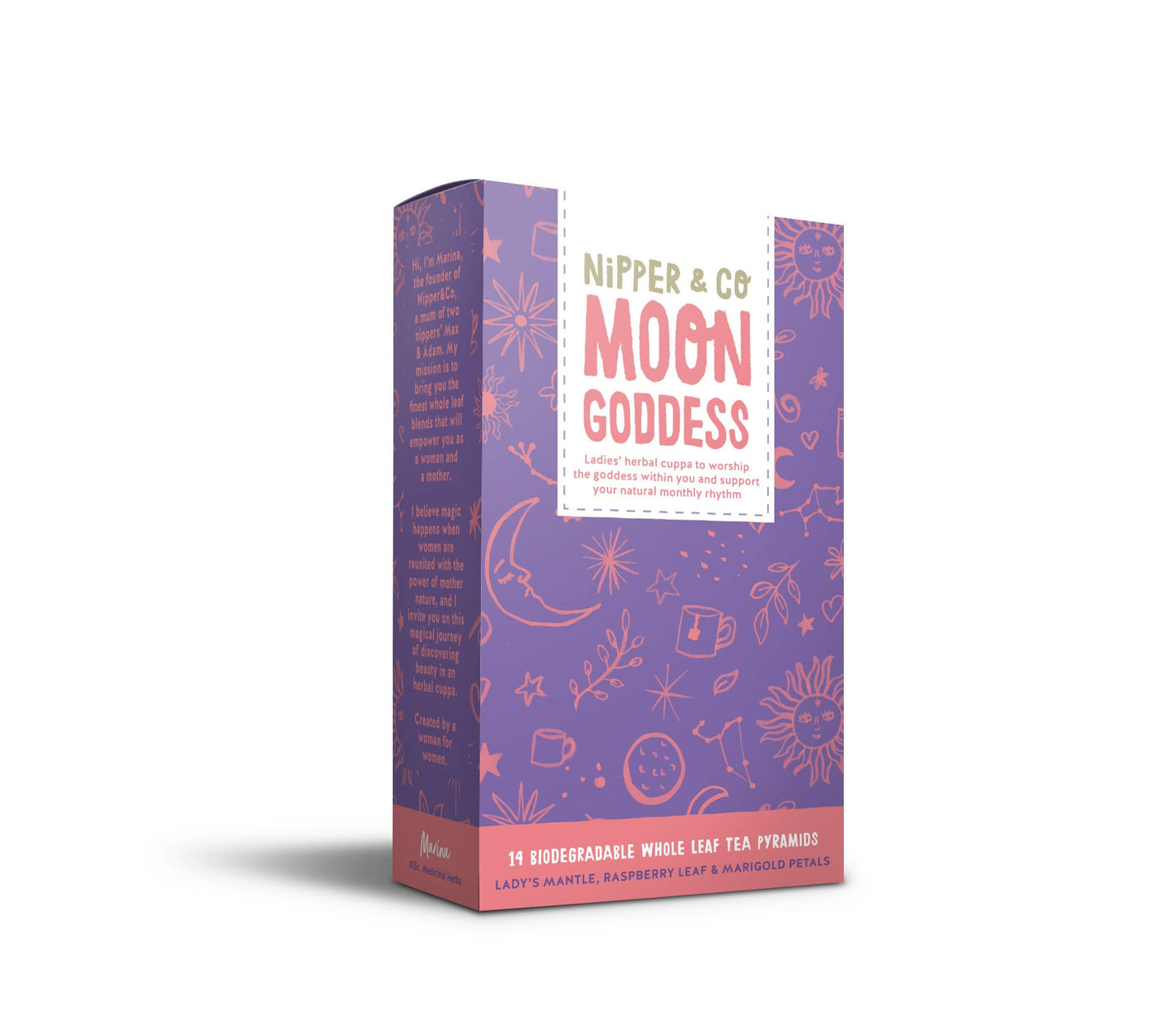 Moon Goddess, Woman's Rhythm Herbal Tea (nipper & co)