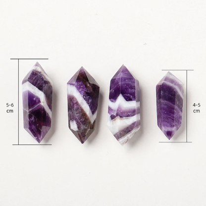 Crystal - Dream Amethyst Double Terminated Point Generator - Healing C