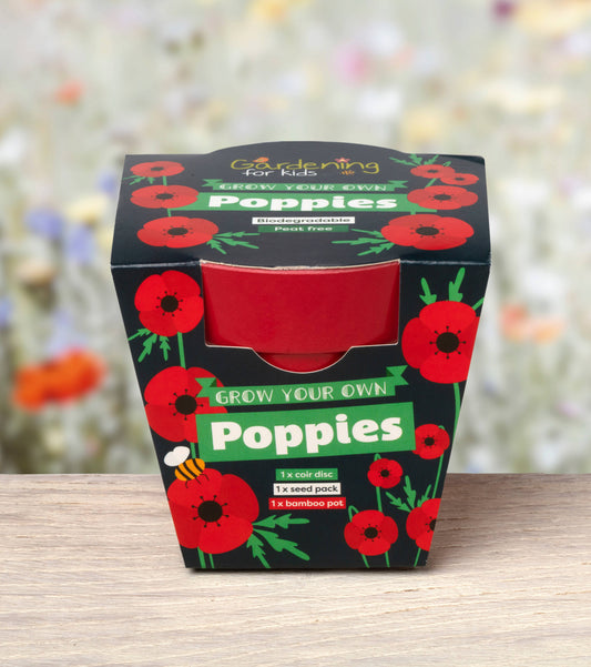 Grow Your Own Poppies Growing Kit