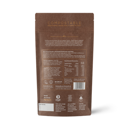 Cacao + Reishi Pouch