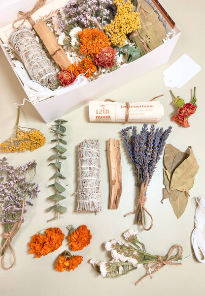 DIY SMUDGE KIT -  Sage Kit - Gifting - Offline Activities