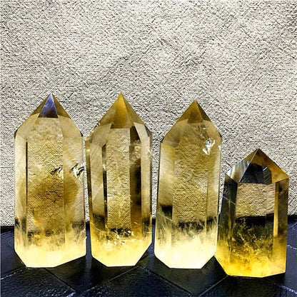 Crystal - AAAA Grade Brazilian Citrine Tower Point Generator