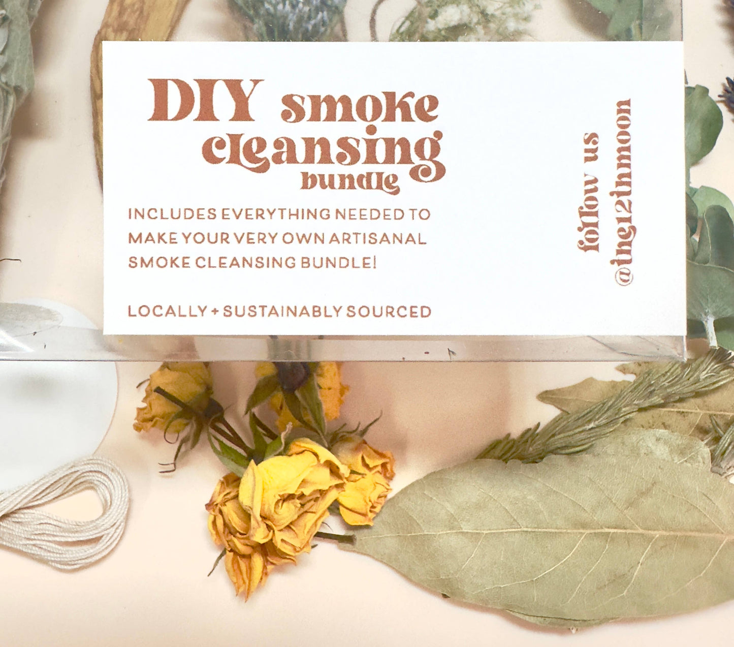DIY SMUDGE KIT -  Sage Kit - Gifting - Offline Activities