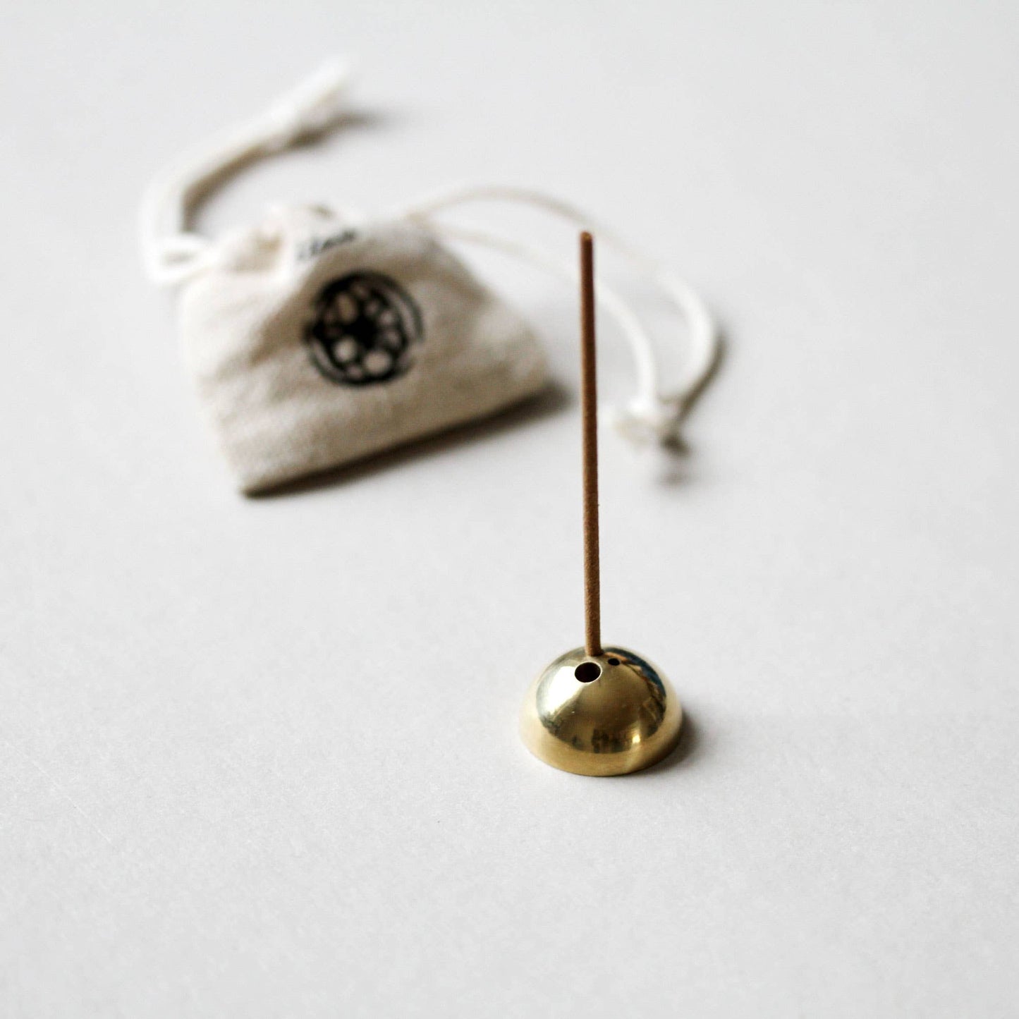 Gold Dome incense holder