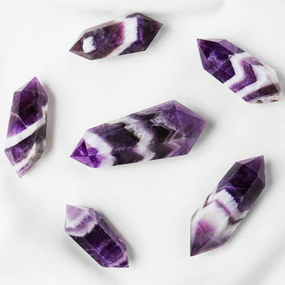 Crystal - Dream Amethyst Double Terminated Point Generator - Healing C