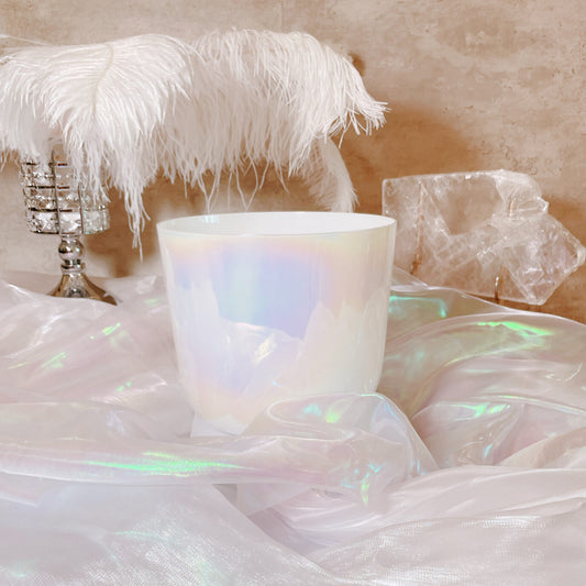 Mother of Pearl Crystal Bowl