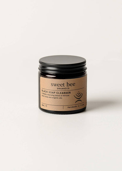 Sacred Skin- African Black Soap Cleanser Sweet bee