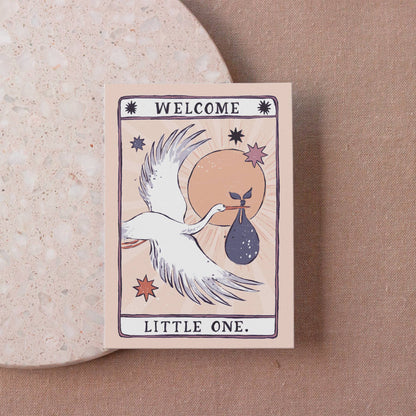 Welcome little one Card | Gender Neutral Baby Cards | Adoption
