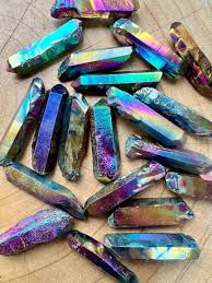 Crystal - celestial Aura Quartz
