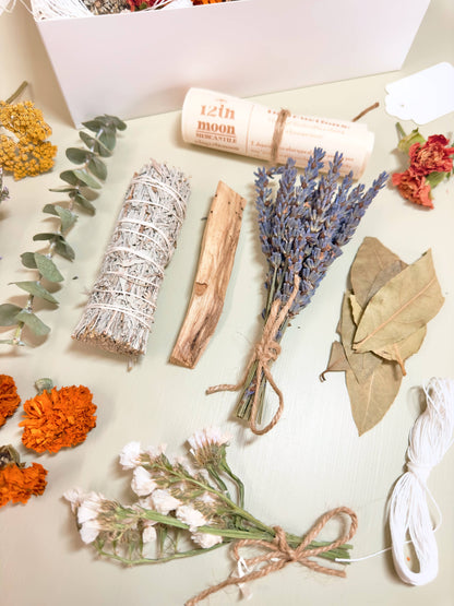 DIY SMUDGE KIT -  Sage Kit - Gifting - Offline Activities