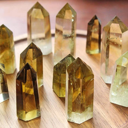 Crystal - AAAA Grade Brazilian Citrine Tower Point Generator