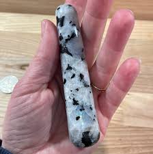 Crystal - Rainbow Moonstone Wand