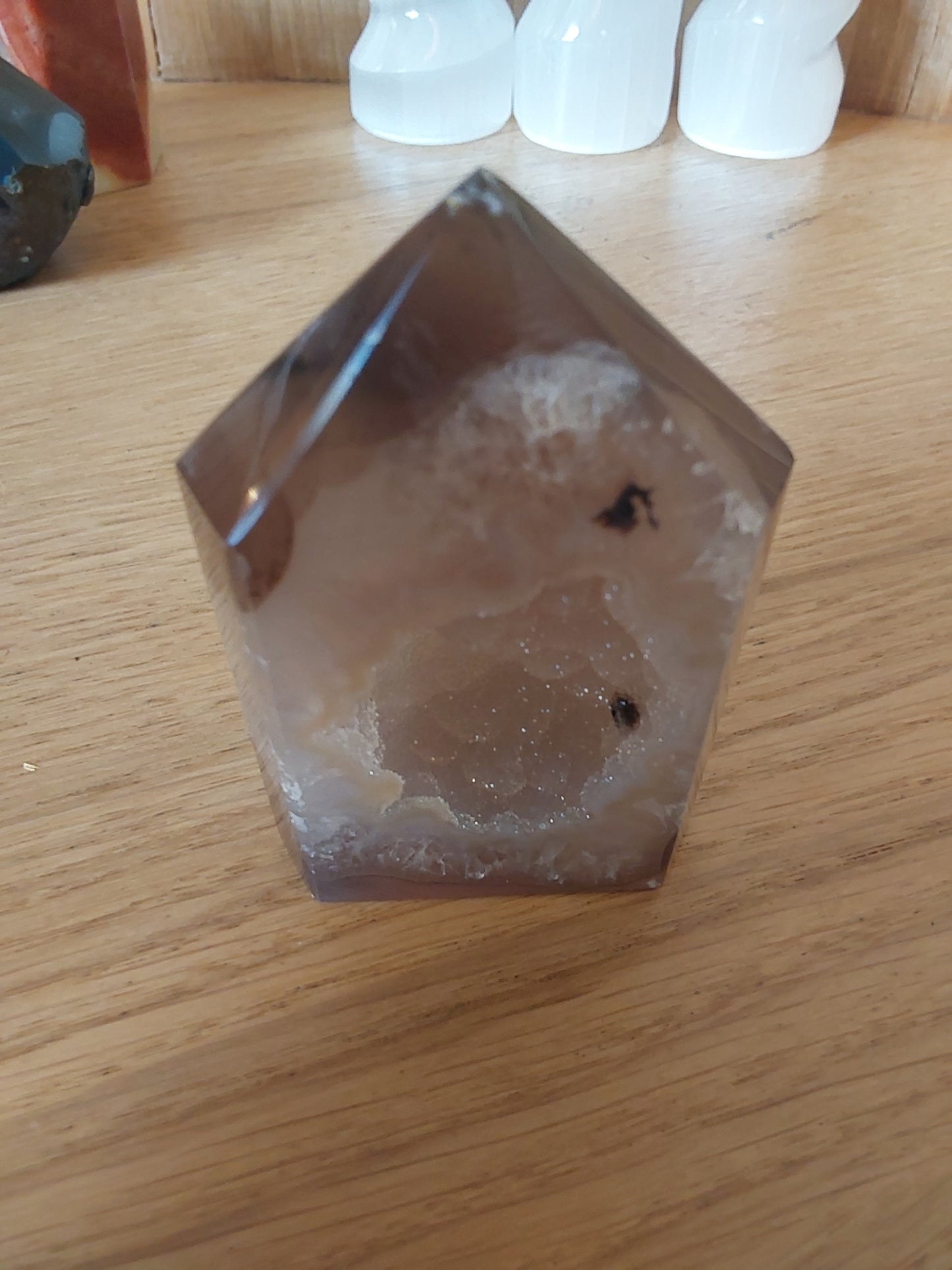 Crystal - Agate Druzy point