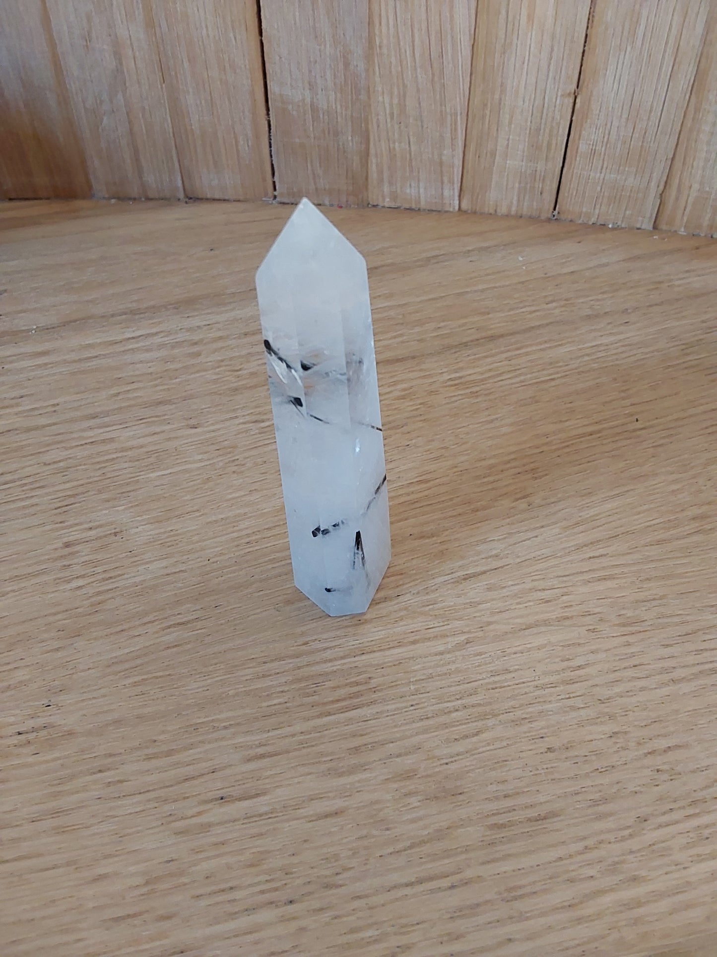 Crystal - Tourmalinated Quartz