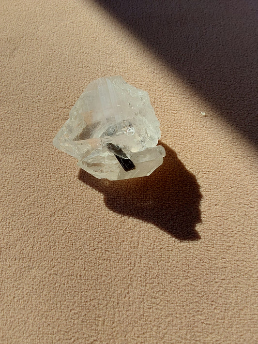 Crystal - Quartz & Tourmaline