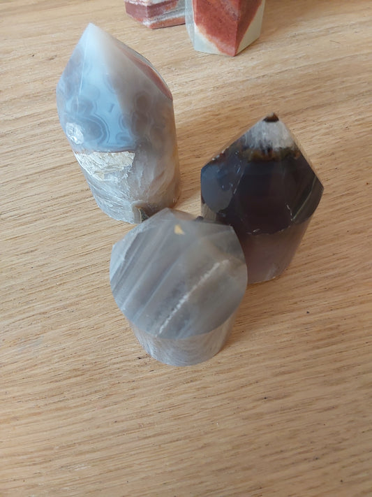 Crystal - Agate Natural Cylinder