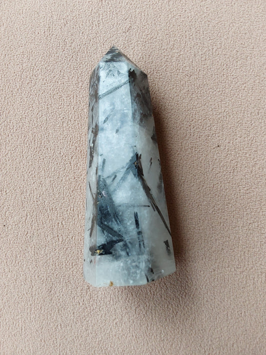 Crystal - Tourmalinated Quartz