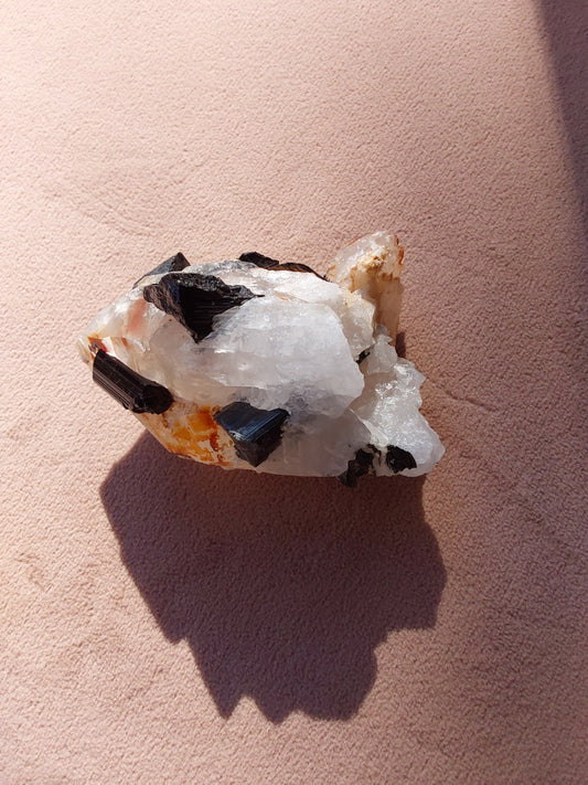 Crystal - Tourmaline & Quartz